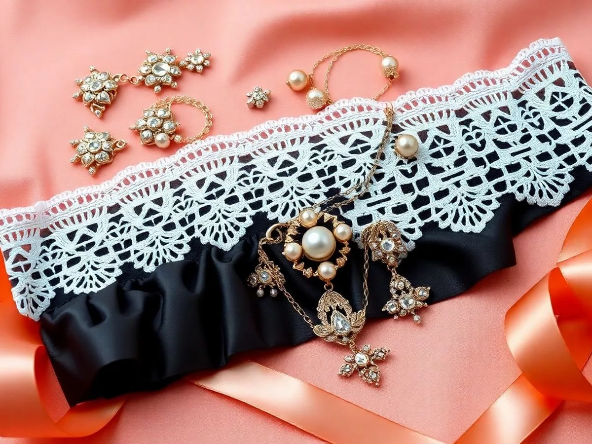Guia de Lingerie para Datas Especiais: Dicas Imperdíveis para Encantar em Momentos Únicos 2 Acessórios de lingerie elegantes para momentos especiais.