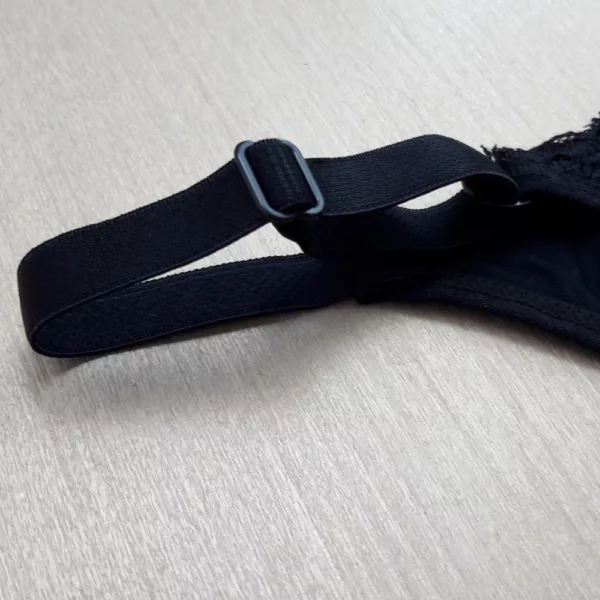 Tanga String Microfibra e Renda - Imagem 6