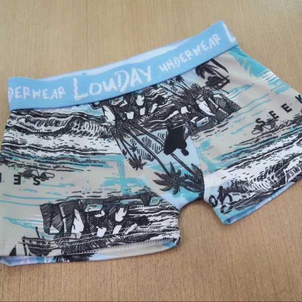 Cueca Boxer Infantil Romantic Estampada - Imagem 6