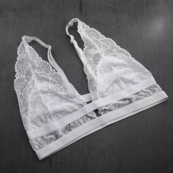 Cropped Beatriz sem Bojo em Renda - Imagem 6