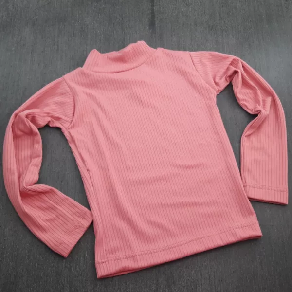 Blusa Infantil de Gola Feminina - Imagem 4
