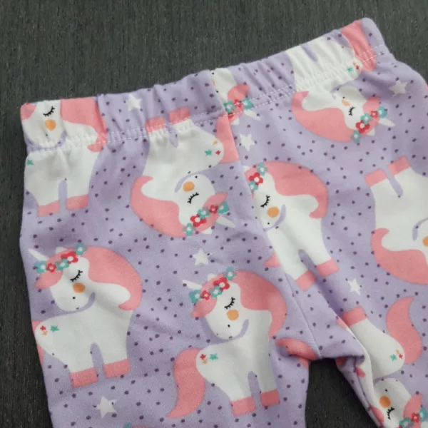 Calça Legging Baby Básica Estampada - Imagem 4