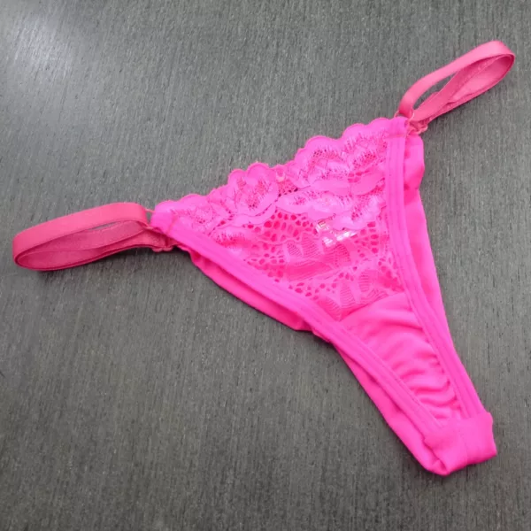 Calcinha Tanga Fio Duplo em Romantic String - Imagem 8