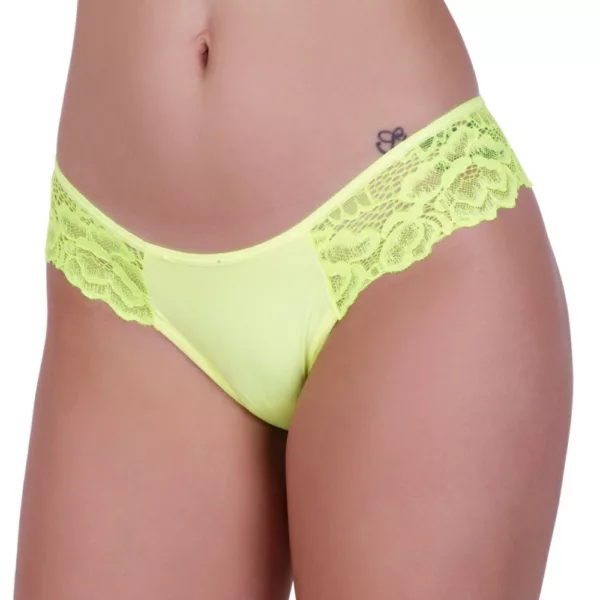 Calcinha Tanga Lú Romantic detalhes em Renda