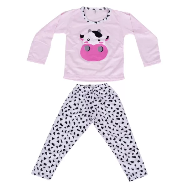 Pijama Feminino Longo Infantil - Imagem 2