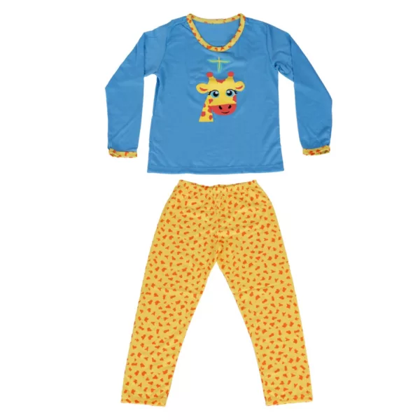 Pijama Feminino Longo Infantil - Imagem 3