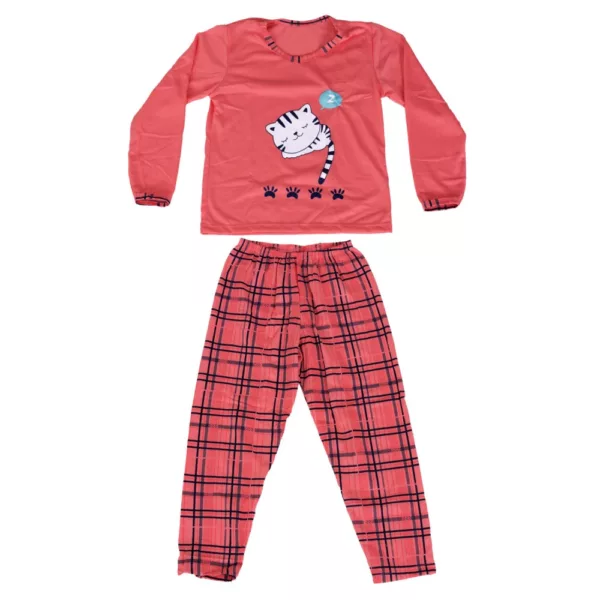Pijama Feminino Longo Infantil - Imagem 4