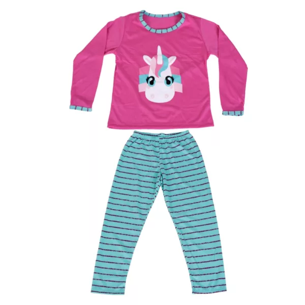 Pijama Feminino Longo Infantil - Imagem 5