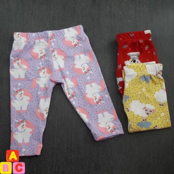 Calça Legging Baby Básica Estampada