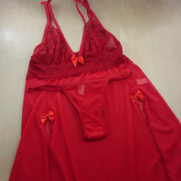 Camisola Romance Elegante em Tule LBR10075