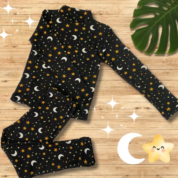 Conjunto Infantil de Gola Canelado - Imagem 2