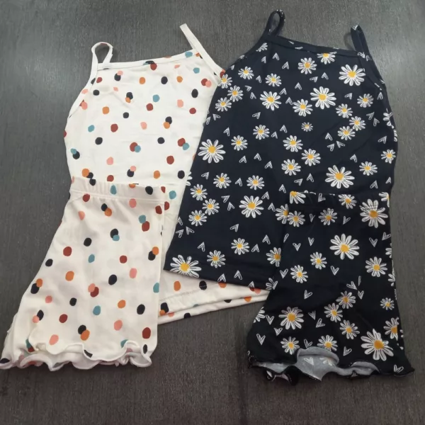 Conjunto Regata Infantil Feminino Estampado - Imagem 3