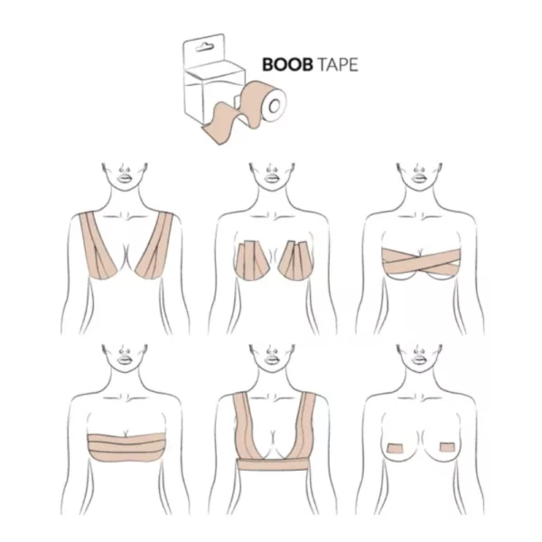 Sutiã Adesivo - Boob Tape - Imagem 3