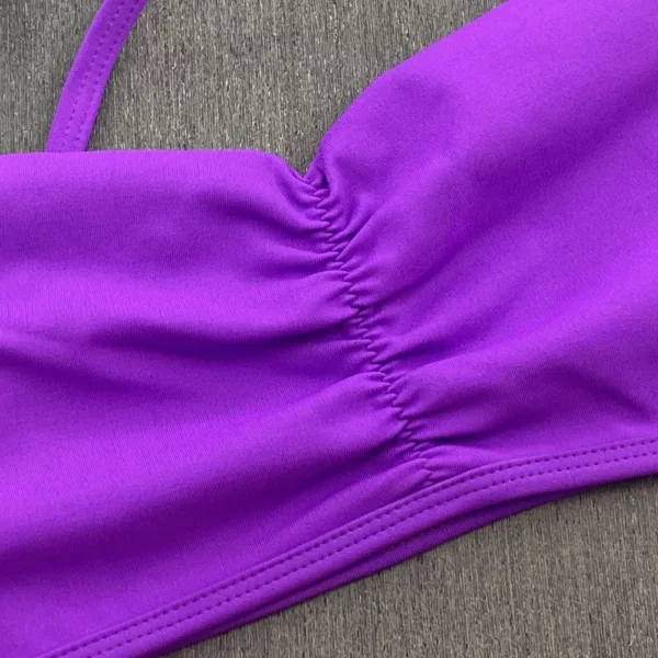 Top Fitness Poliamida Violeta MTX MODA