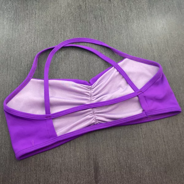 Top Fitness Poliamida Violeta MTX MODA
