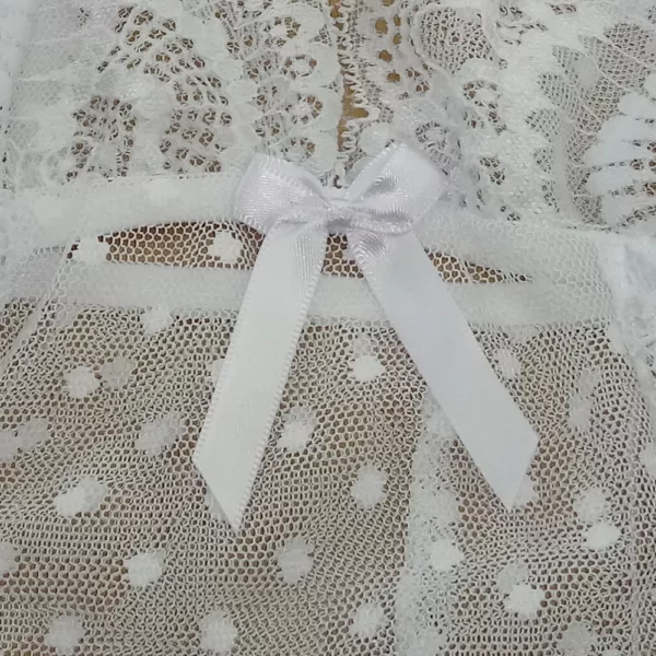 Camisola Sensuale com Renda e Tule - Imagem 5