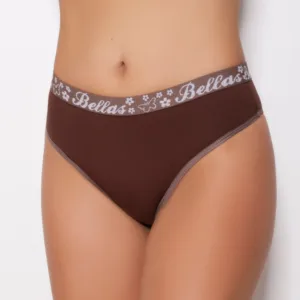 Kit com 3 Calcinha em Cotton Liso Cores Variadas