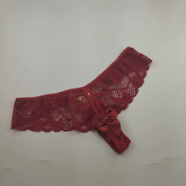 Tanga Fio Sensual em Renda Delicada Safada - Imagem 6