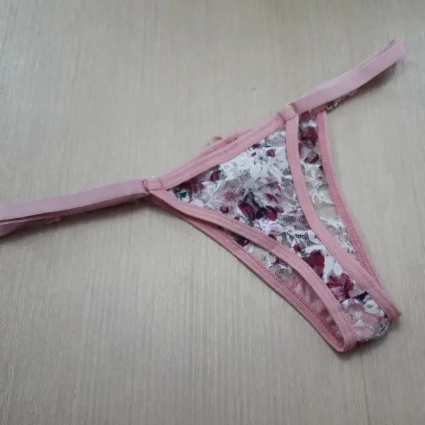 Tanga Fio em Renda com Fecho na Lateral - Imagem 8