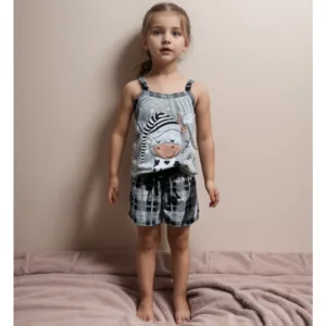 Baby Doll Infantil em Viscose