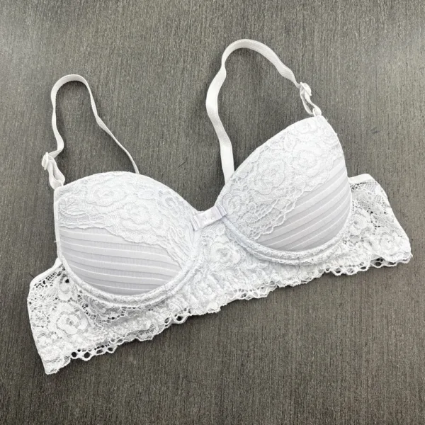Conjunto Caleçon com Bojo Estruturado e Renda