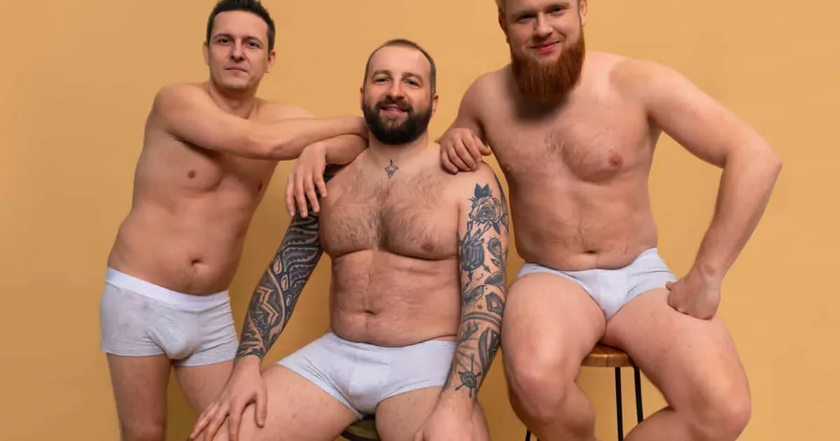 Homens usando Boxers ou Cuecas