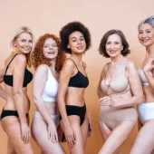 Mulheres empoderadas de Lingerie